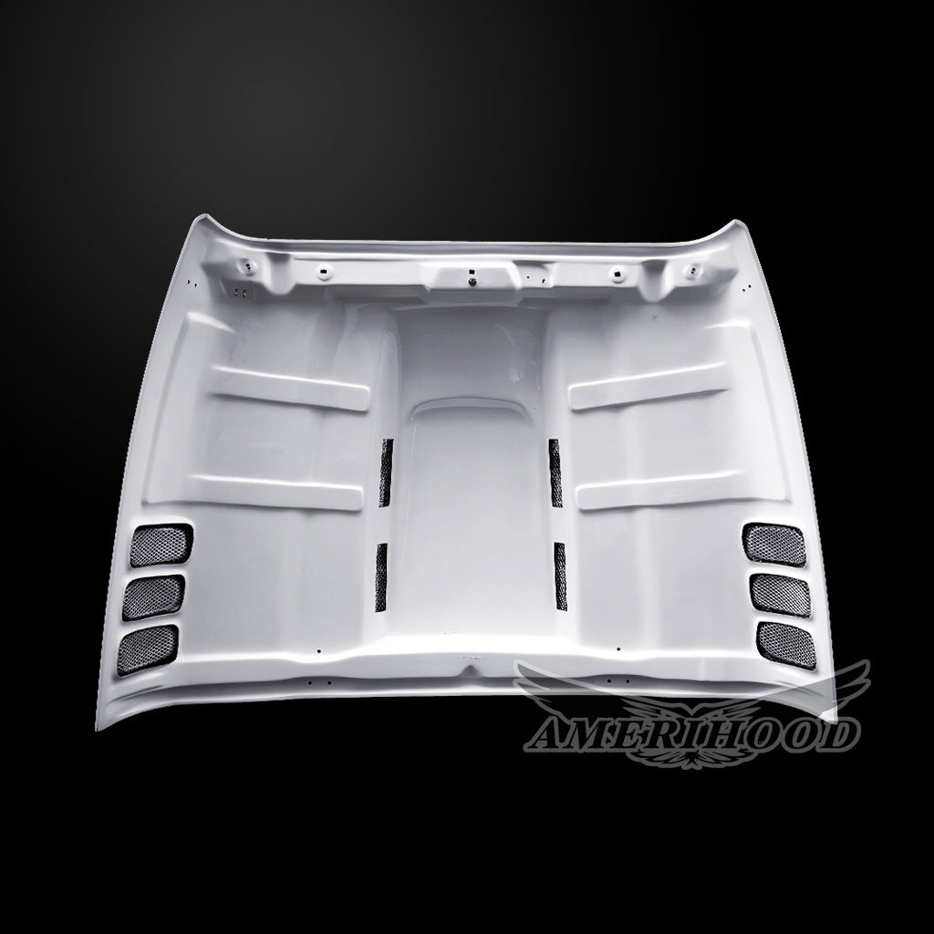 Jeep Wrangler TJ Type AGG Style Functional Heat Extraction Hood